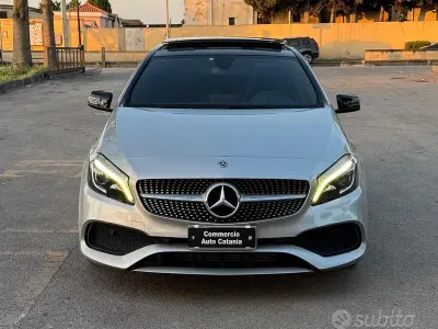 Usata Mercedes A220 Premium 177 CV (130 kW) 2017 Argento Berlina