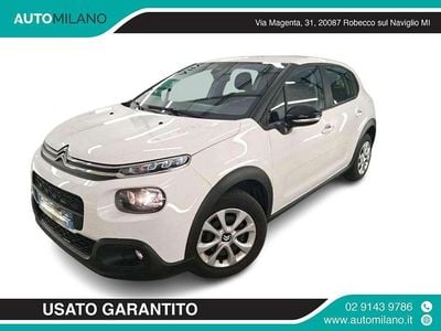 Usata Citroën C3 Business Class 83 CV (61 kW) 2020 Bianco Utilitaria