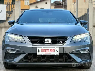 Usata Seat Leon 184 CV (135 kW) 2017 Grigio Berlina
