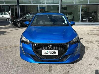 Usata Peugeot 208 Allure 101 CV (74 kW) 2020 Blu/azzurro Utilitaria