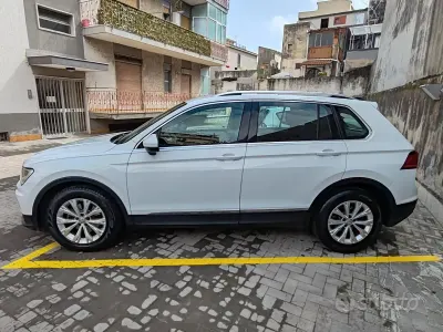 Usata VW Tiguan 150 CV (110 kW) 2019 Bianco SUV
