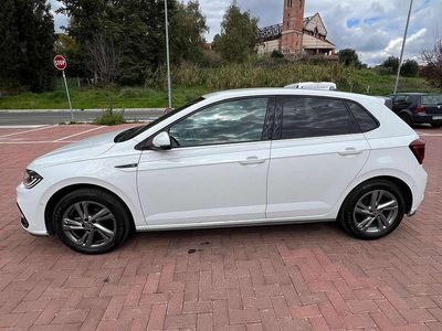 Usata VW Polo R-line 95 CV (69 kW) 2023 Bianco Utilitaria