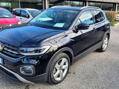 Usata VW T-Cross Advance 110 CV (80 kW) 2023 Nero SUV