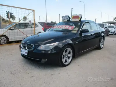 Usata BMW 530 235 CV (172 kW) 2008 Nero Berlina