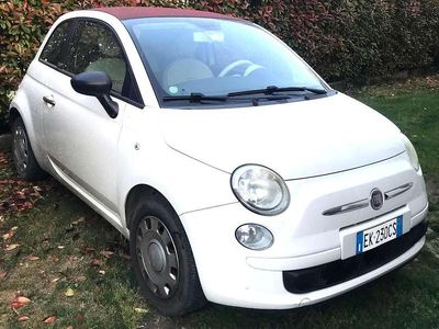 Usata Fiat 500C Lounge 69 CV (50 kW) 2011 Bianco Cabrio