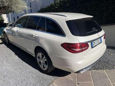 Usata Mercedes C250 204 CV (150 kW) 2016 Bianco Station wagon