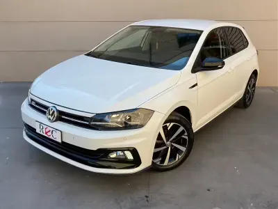 Usata VW Polo R-line 65 CV (47 kW) 2017 Bianco Berlina