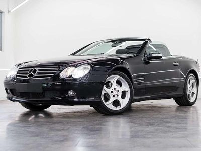 Usata Mercedes SL350 Edition 245 CV (180 kW) 2005 Vernice designo nero brillante Cabrio