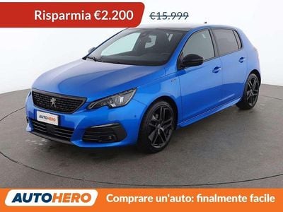 Usata Peugeot 308 GT 131 CV (96 kW) 2021 Blu Utilitaria