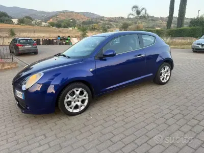 Usata Alfa Romeo MiTo Distinctive 120 CV (88 kW) 2010 Blu Utilitaria