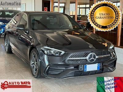 Usata Mercedes C200 Advanced 163 CV (119 kW) 2024 Grigio Berlina