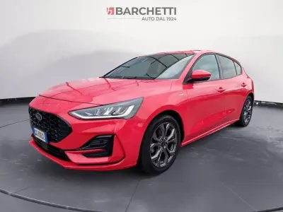 Usata Ford Focus ST-Line X 125 CV (91 kW) 2022 Rosso Utilitaria