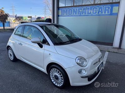 Usata Fiat 500 Lounge 70 CV (51 kW) 2008 Bianco Berlina