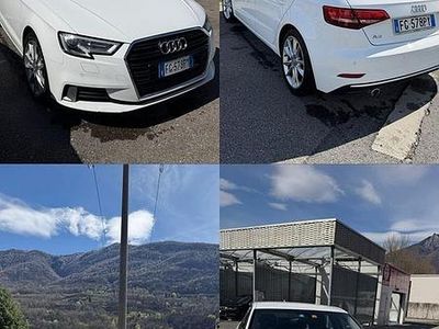 Usata Audi A3 116 CV (85 kW) 2017 Bianco Berlina