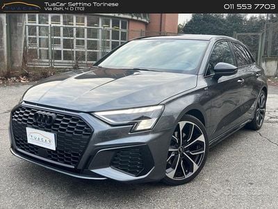 Usata Audi A3 Ambiente 150 CV (110 kW) 2024 Nero Berlina