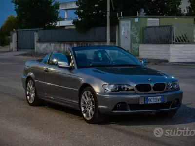 Usata BMW 318 Cabriolet Efficient Dynamics 143 CV (105 kW) 2006 Grigio Cabrio