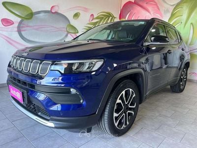 Blu/azzurro Usata 2021 Jeep Compass Limited SUV | 22.690 € (Buon prezzo)