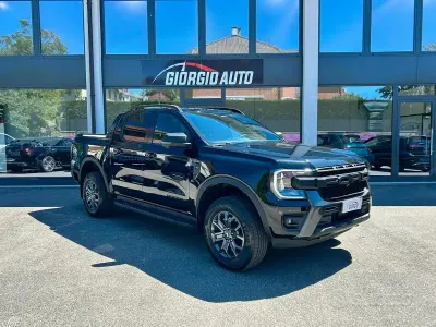 Brugt Ford Ranger Wildtrack 205 HK (150 kW) 2024 Sort Pickup / Ladvogn
