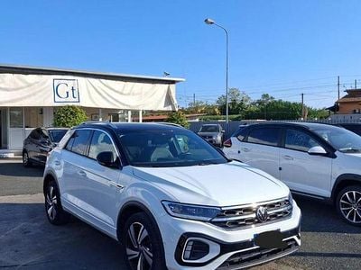 Usata VW T-Roc R-line 110 CV (80 kW) 2023 Bianco SUV