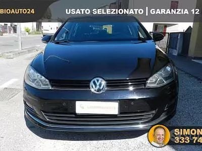 Usata VW Golf VII Allstar 110 CV (80 kW) 2016 Nero Berlina