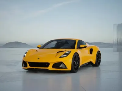 Nuova Lotus Emira 364 CV (267 kW) 2026 Hethel yellow Coupé