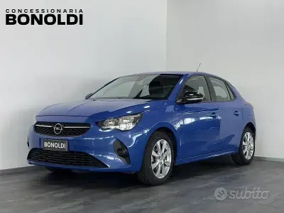 Usata Opel Corsa Elegance 75 CV (55 kW) 2021 Blu Utilitaria