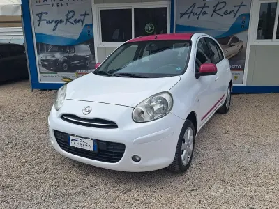 Usata Nissan Micra Comfort 80 CV (58 kW) 2012 Bianco Utilitaria