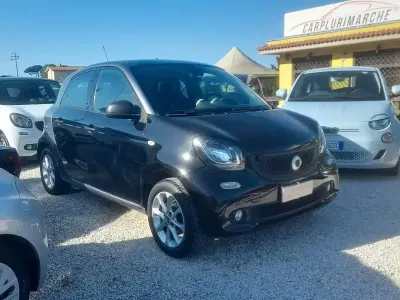Usata Smart ForFour Passion 71 CV (52 kW) 2018 Nero Utilitaria