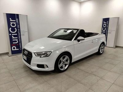 Usata Audi A3 Cabriolet Sport 116 CV (85 kW) 2018 Bianco Cabrio