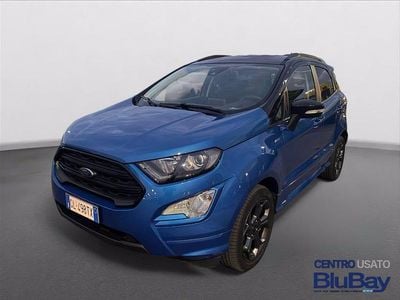 Begagnad Ford Ecosport Titanium 125 HK (91 kW) 2022 Blå SUV
