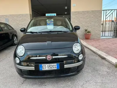 Usata Fiat 500 Lounge 69 CV (50 kW) 2013 Nero Berlina