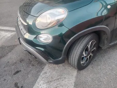 Usata Fiat 500L Cross 95 CV (69 kW) 2019 Verde Monovolume