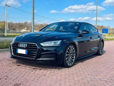 Usata Audi A5 S-Line 150 CV (110 kW) 2018 Nero Coupé