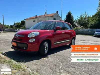 Usata Fiat 500L Pop 95 CV (69 kW) 2016 Rosso Monovolume