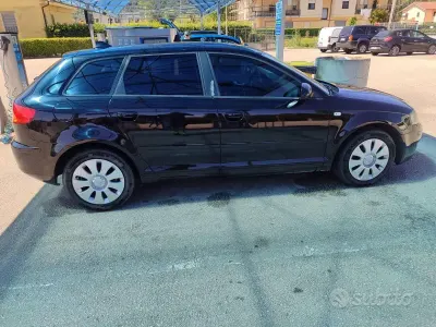 Usata Audi A3 140 CV (102 kW) 2005 Nero Utilitaria