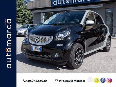 Usata Smart ForFour Passion 71 CV (52 kW) 2018 Nero Utilitaria