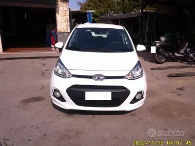 Begagnad Hyundai i10 69 HK (50 kW) 2016 Vit Halvkombi