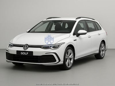 Usata VW Golf VIII R-line 150 CV (110 kW) 2022 Bianco Station wagon