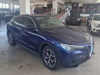 Usata Alfa Romeo Stelvio Executive 190 CV (139 kW) 2019 Bluazzurro SUV