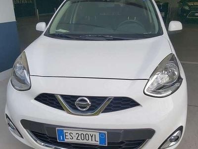 Usata Nissan Micra Acenta 80 CV (58 kW) 2013 Bianco Utilitaria