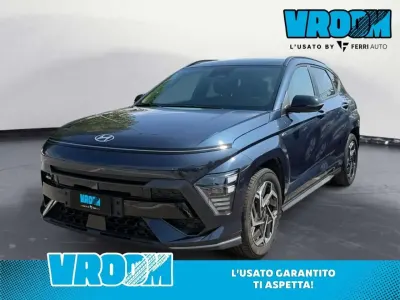 Usata Hyundai Kona N Line 105 CV (77 kW) 2023 Blu SUV
