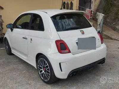 Usata Fiat 500 Abarth 160 CV (117 kW) 2015 Bianco Berlina