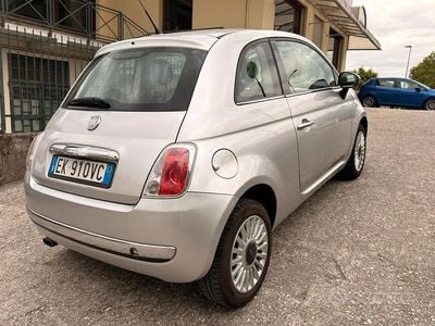 Usata Fiat 500 Lounge 69 CV (50 kW) 2011 Grigio Utilitaria