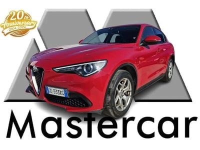 Usata Alfa Romeo Stelvio Business 190 CV (139 kW) 2021 Rosso SUV