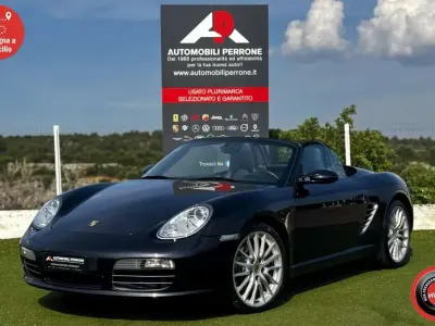 Usata Porsche Boxster 295 CV (216 kW) 2007 Basalt black Cabrio