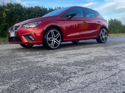 Usata Seat Ibiza FR 90 CV (66 kW) 2021 Rosso Utilitaria