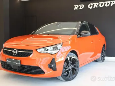 Usata Opel Corsa GS Line 101 CV (74 kW) 2020 Arancione Utilitaria