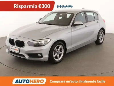 Usata BMW 116 Advantage 116 CV (85 kW) 2016 Argento Utilitaria