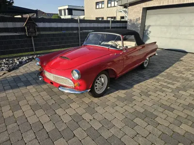 Usata DKW 1000 55 CV (40 kW) 1962 Rosso Cabrio
