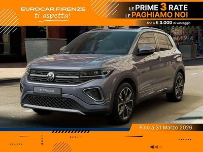 Usata VW T-Cross R-line Plus 116 CV (85 kW) 2024 Smoky grey metallizzato SUV